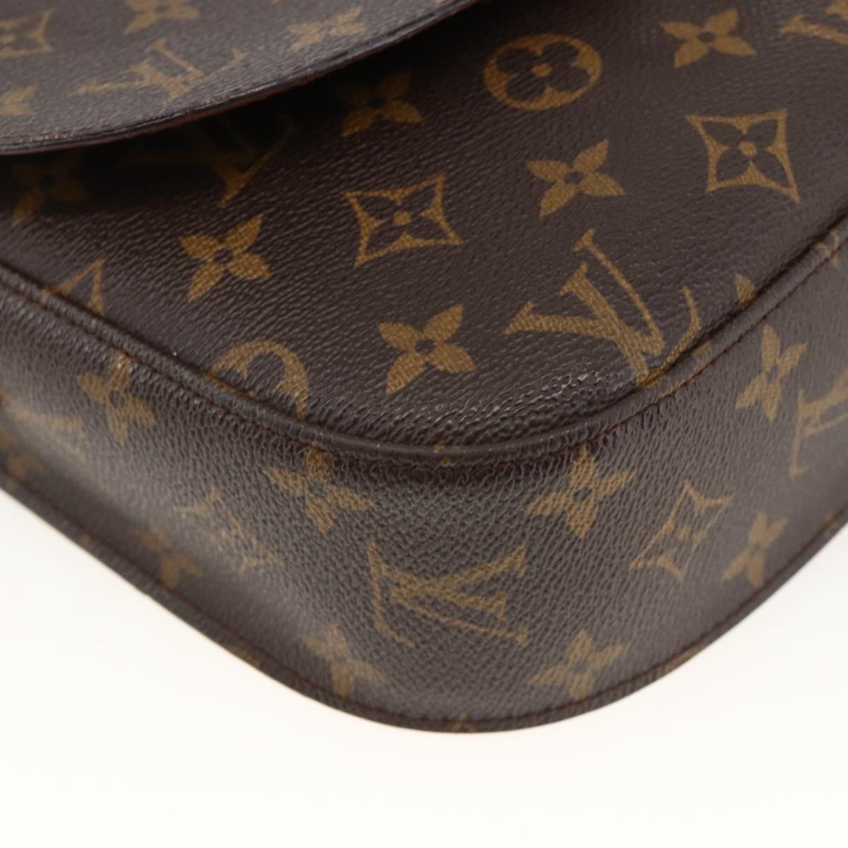 LOUIS VUITTON Monogram Saint Cloud GM Shoulder Bag M51242 LV Auth BA11664
