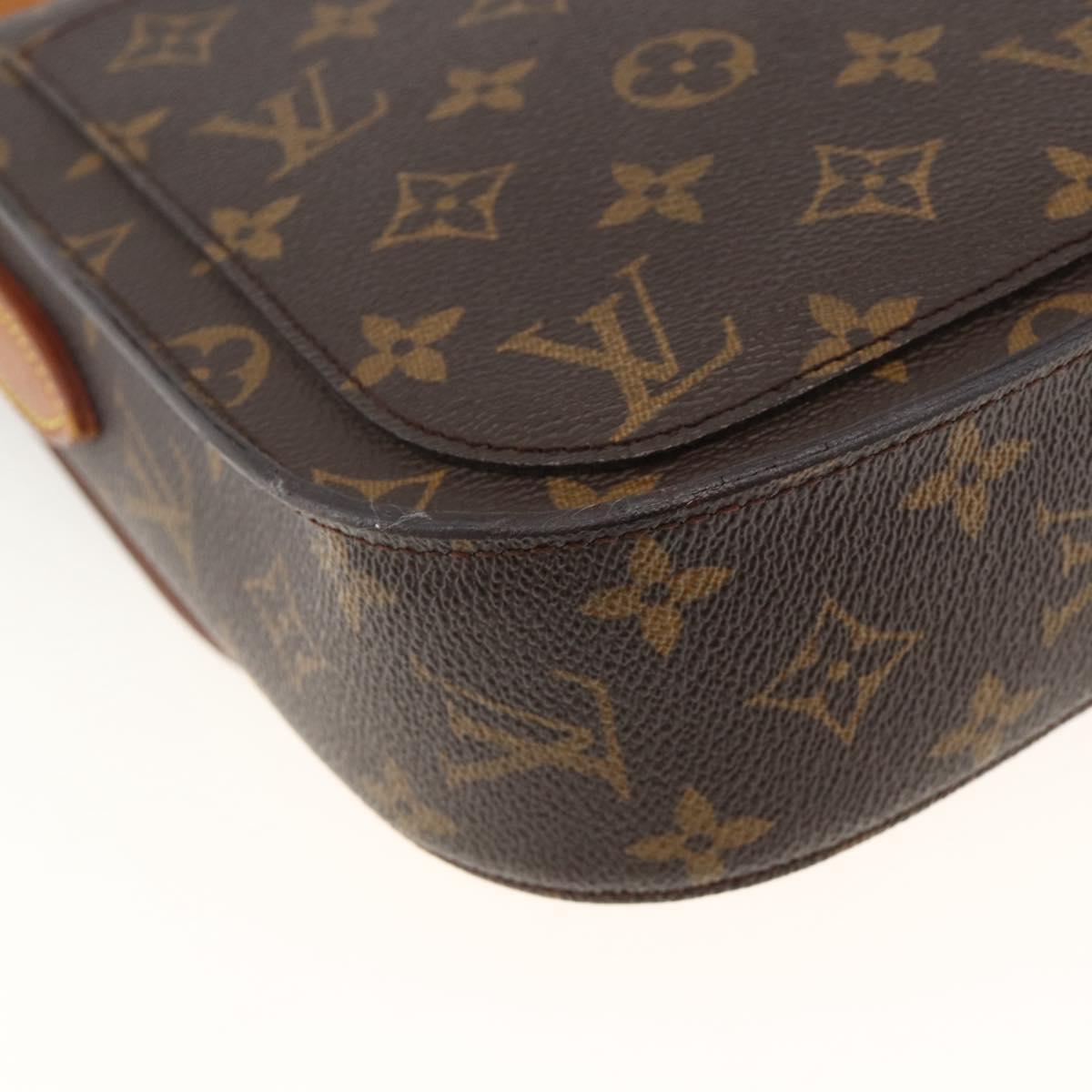 LOUIS VUITTON Monogram Saint Cloud GM Shoulder Bag M51242 LV Auth BA11664