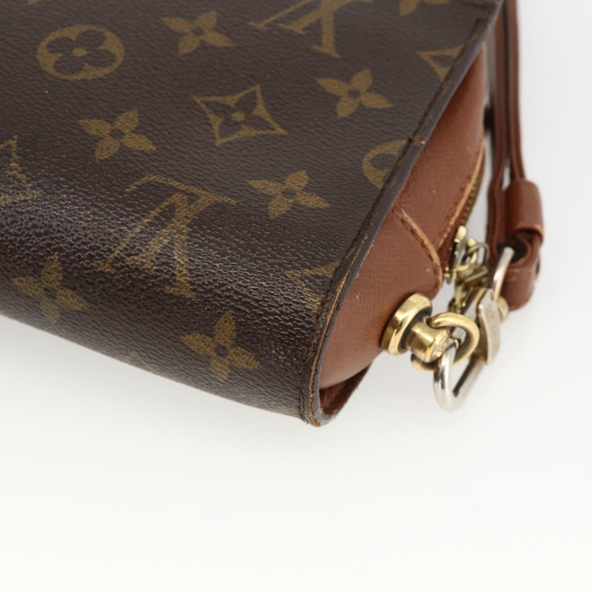 LOUIS VUITTON Monogram Orsay Clutch Bag M51790 LV Auth BA11688