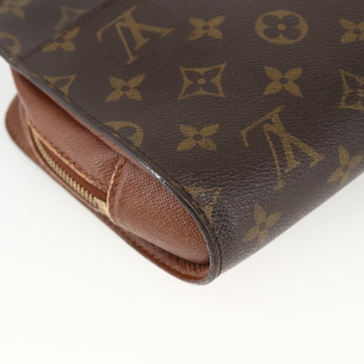 LOUIS VUITTON Monogram Orsay Clutch Bag M51790 LV Auth BA11688