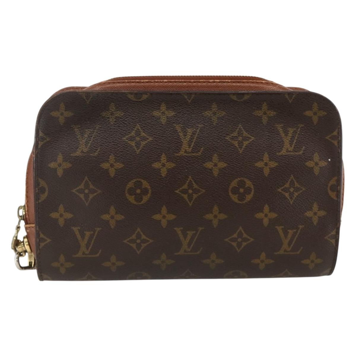 LOUIS VUITTON Monogram Orsay Clutch Bag M51790 LV Auth BA11688