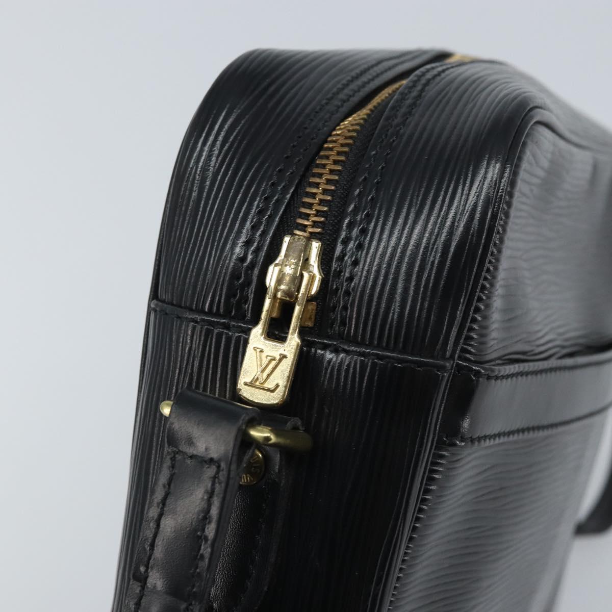 LOUIS VUITTON Epi Trocadero 27 Shoulder Bag Black M52312 LV Auth BA11695A