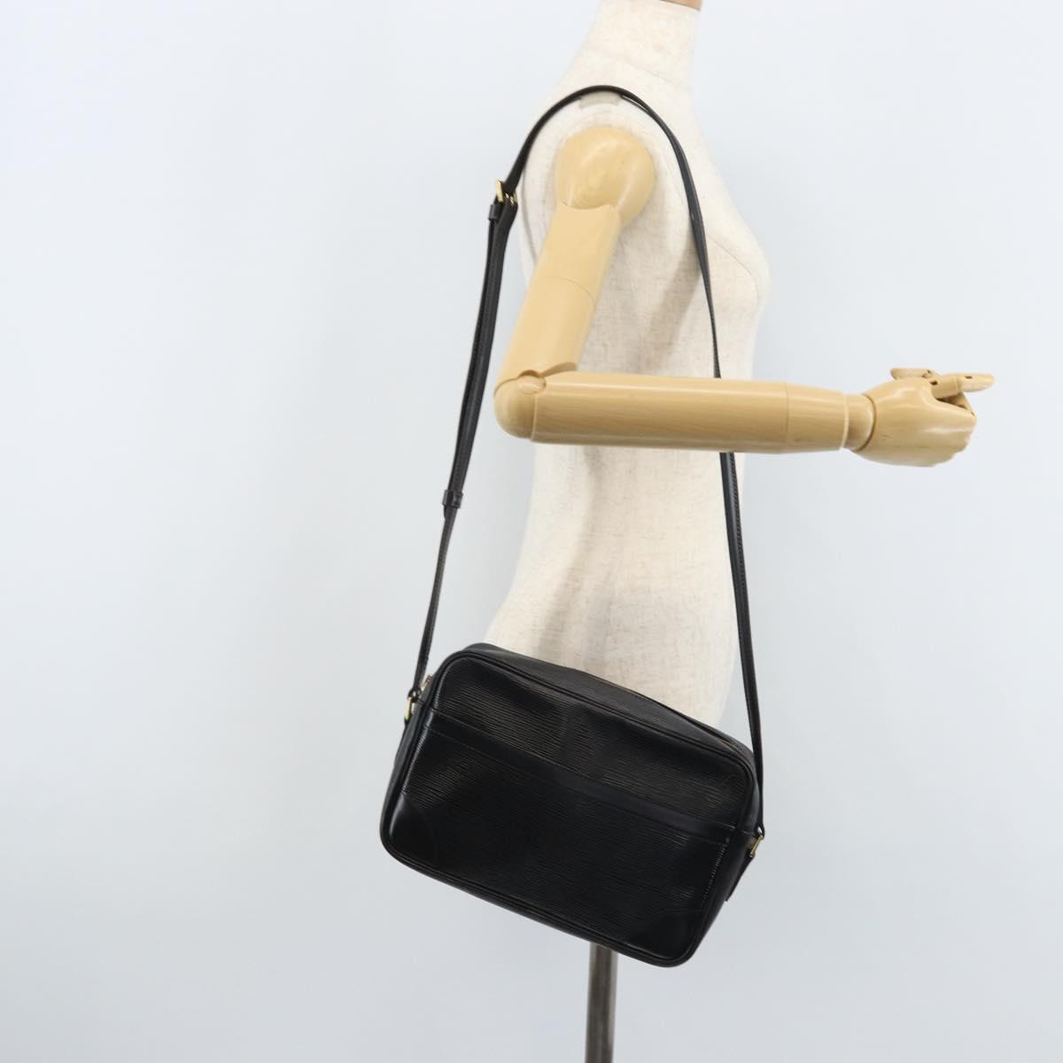 LOUIS VUITTON Epi Trocadero 27 Shoulder Bag Black M52312 LV Auth BA11695A