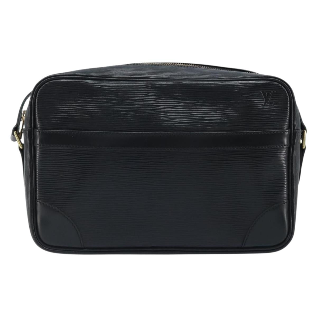LOUIS VUITTON Epi Trocadero 27 Shoulder Bag Black M52312 LV Auth BA11695A