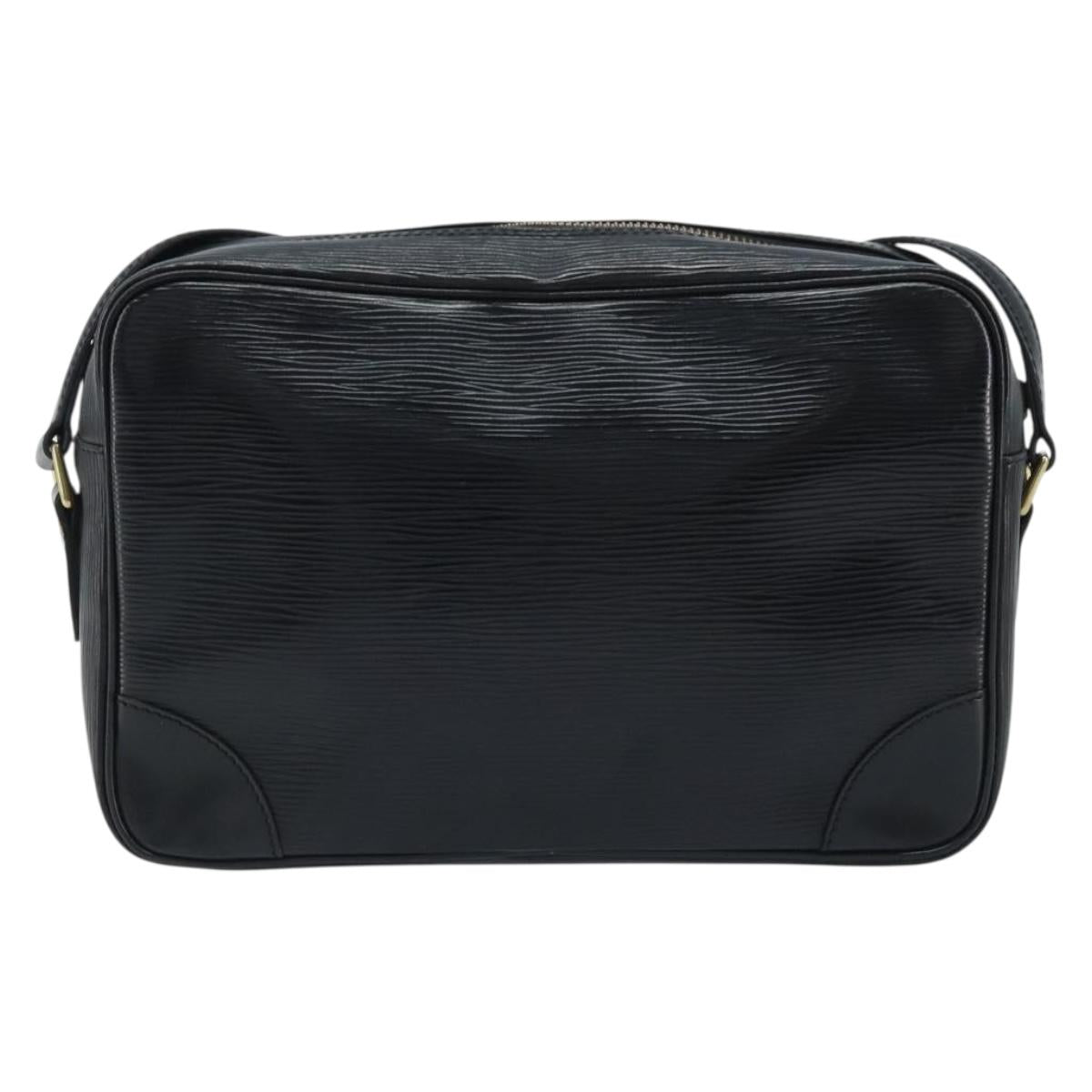 LOUIS VUITTON Epi Trocadero 27 Shoulder Bag Black M52312 LV Auth BA11695A