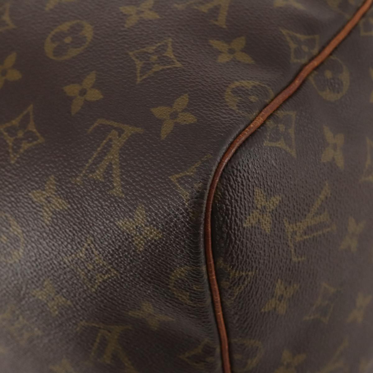 LOUIS VUITTON Monogram Keepall 55 Boston Bag M41424 LV Auth BA11712