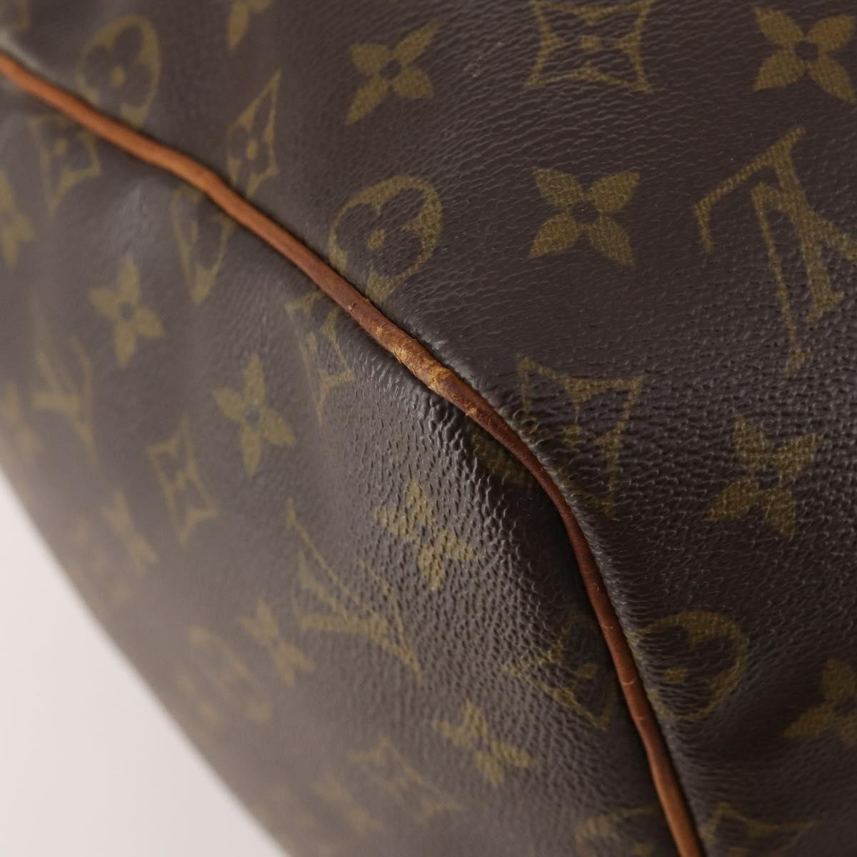 LOUIS VUITTON Monogram Keepall 55 Boston Bag M41424 LV Auth BA11712
