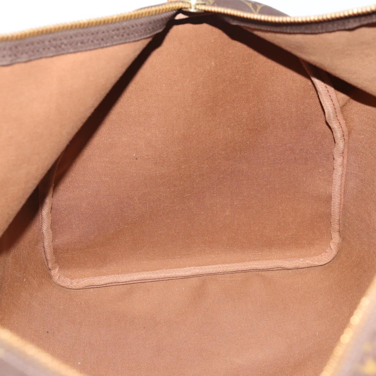 LOUIS VUITTON Monogram Keepall 55 Boston Bag M41424 LV Auth BA11712