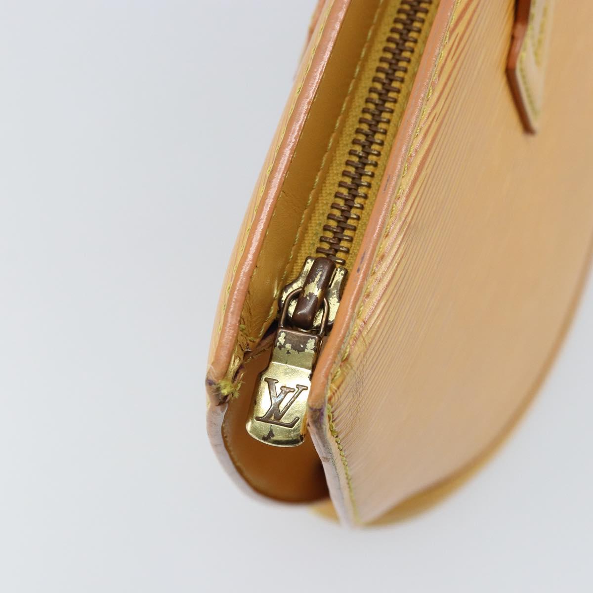 LOUIS VUITTON Epi Saint Jacques Shoulder Bag Yellow M52269 LV Auth BA11747
