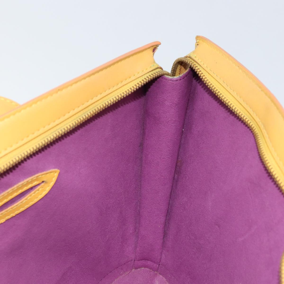 LOUIS VUITTON Epi Saint Jacques Shoulder Bag Yellow M52269 LV Auth BA11747