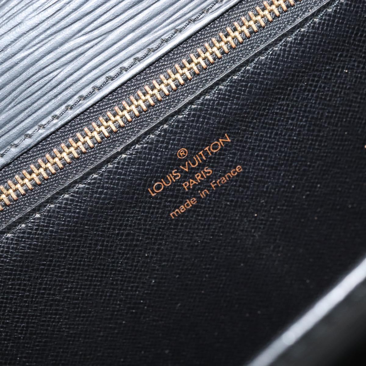 LOUIS VUITTON Epi Monceau 28 Hand Bag Black M52122 LV Auth BA11749