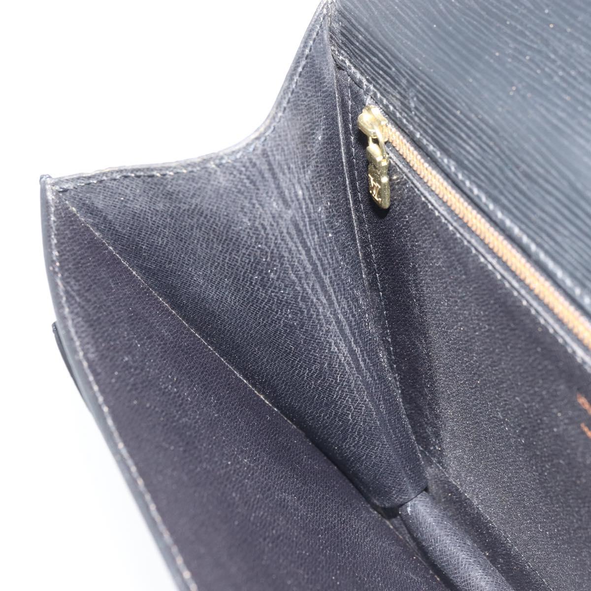 LOUIS VUITTON Epi Monceau 28 Hand Bag Black M52122 LV Auth BA11749