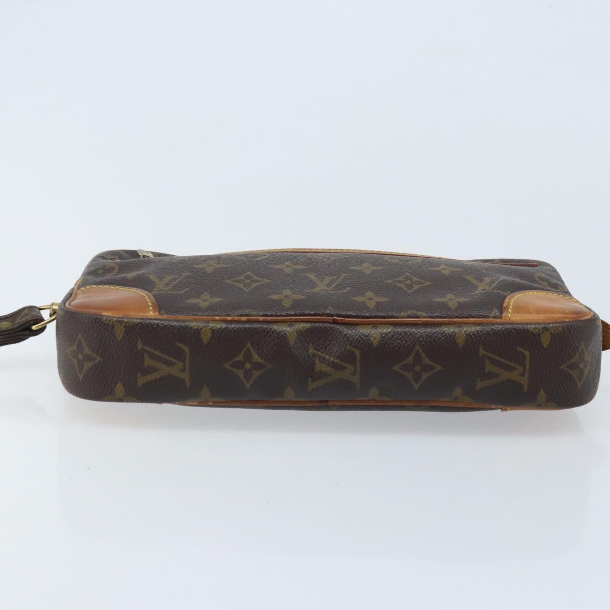 LOUIS VUITTON Monogram Marly Dragonne GM Clutch Bag M51825 LV Auth BA11750
