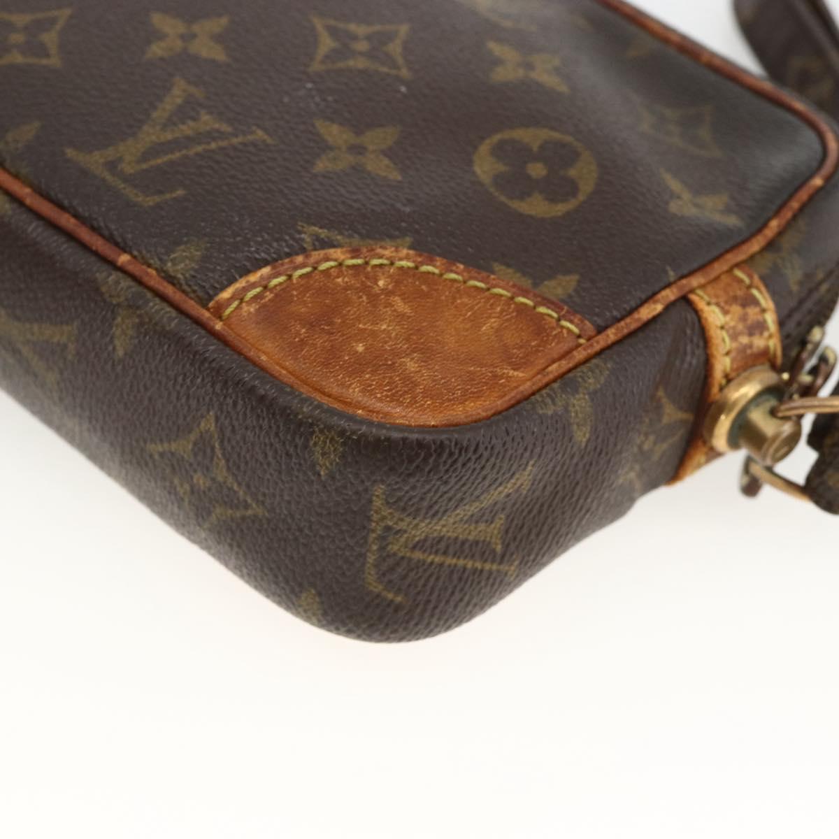LOUIS VUITTON Monogram Marly Dragonne PM Clutch Bag M51827 LV Auth BA11753