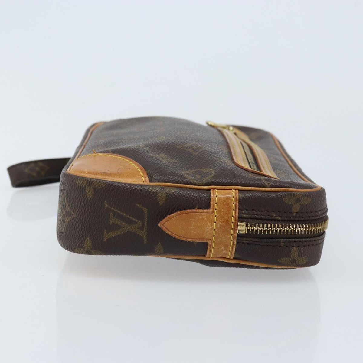 LOUIS VUITTON Monogram Marly Dragonne GM Clutch Bag M51825 LV Auth BA11754