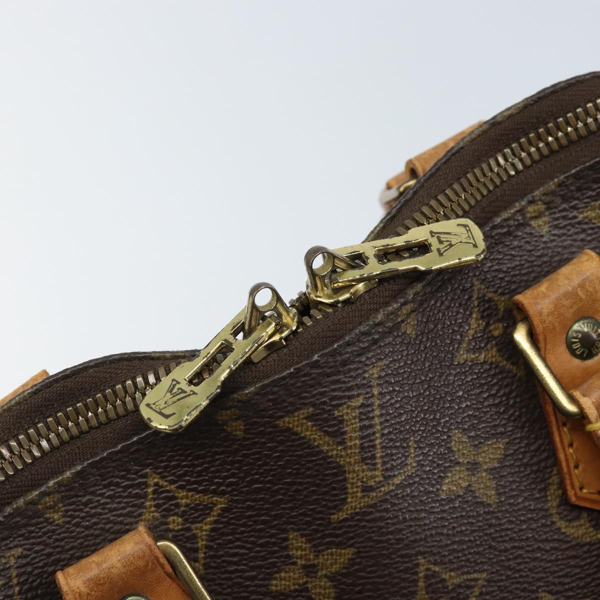 LOUIS VUITTON Monogram Alma Hand Bag M51130 LV Auth BA11756