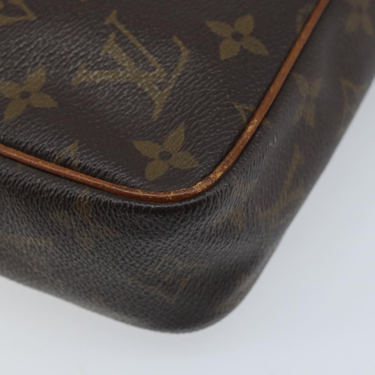 LOUIS VUITTON Monogram Compiegne 23 Clutch Bag M51847 LV Auth BA11757