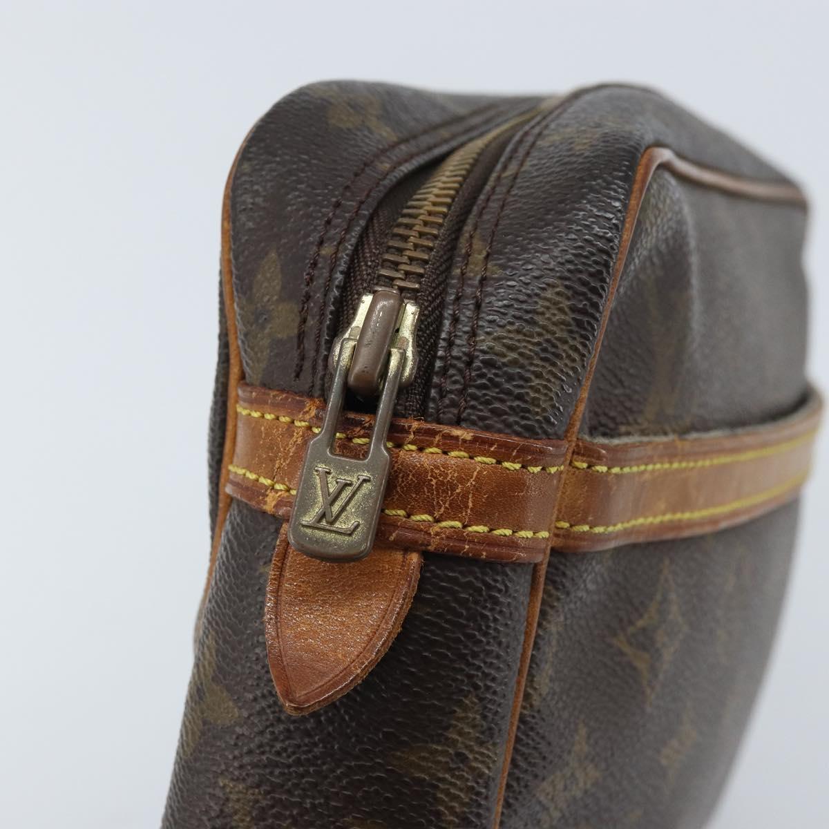 LOUIS VUITTON Monogram Compiegne 23 Clutch Bag M51847 LV Auth BA11757