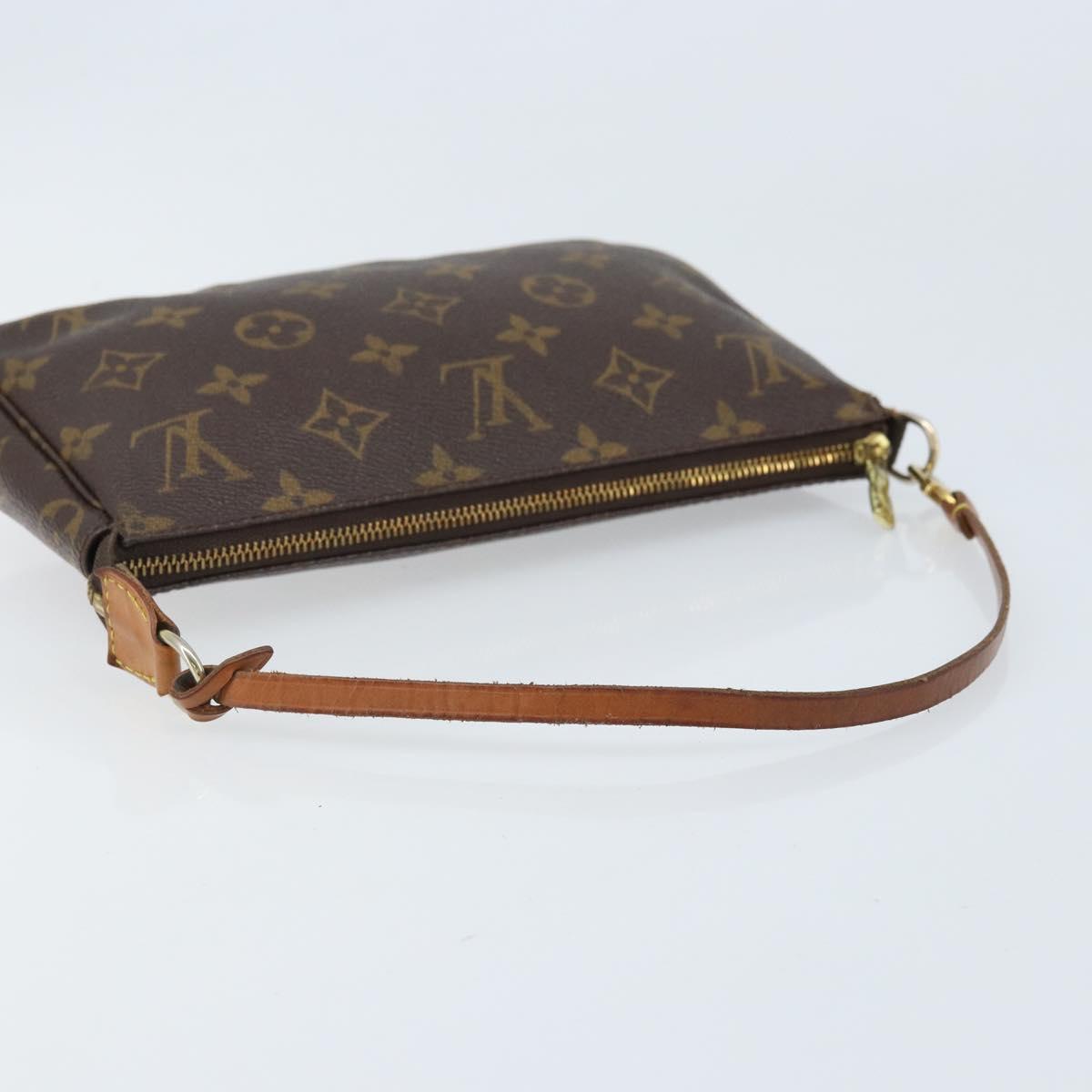 LOUIS VUITTON Monogram Pochette Accessoires Pouch M51980 LV Auth BA11760