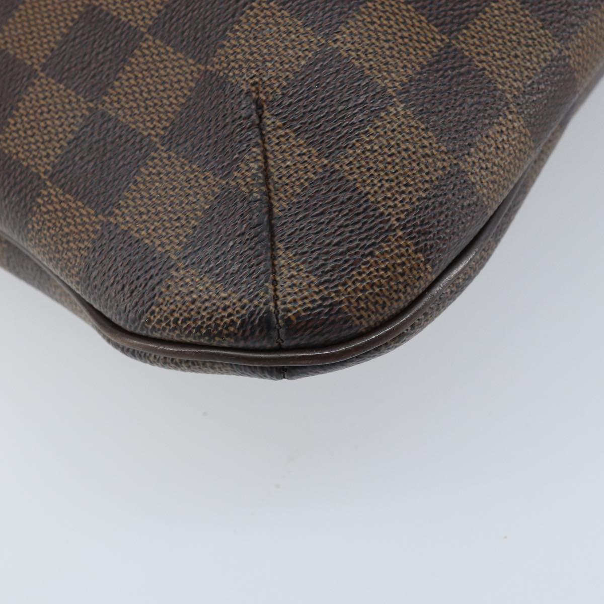 LOUIS VUITTON Damier Ebene Bloomsbury GM Shoulder Bag N42250 LV Auth BA11765
