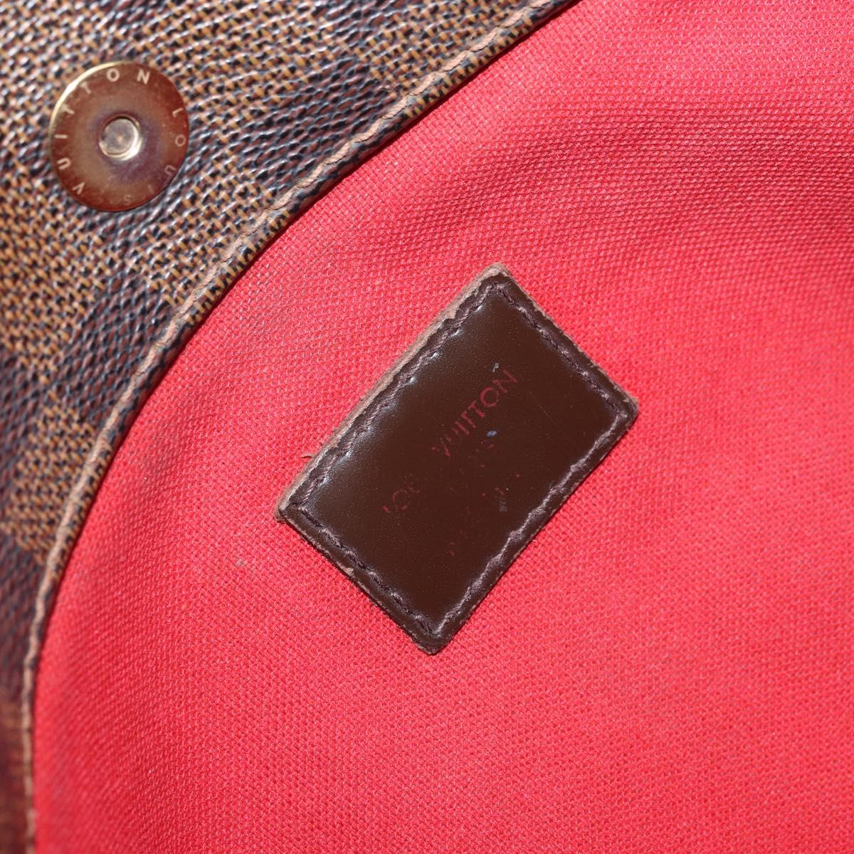 LOUIS VUITTON Damier Ebene Bloomsbury GM Shoulder Bag N42250 LV Auth BA11765
