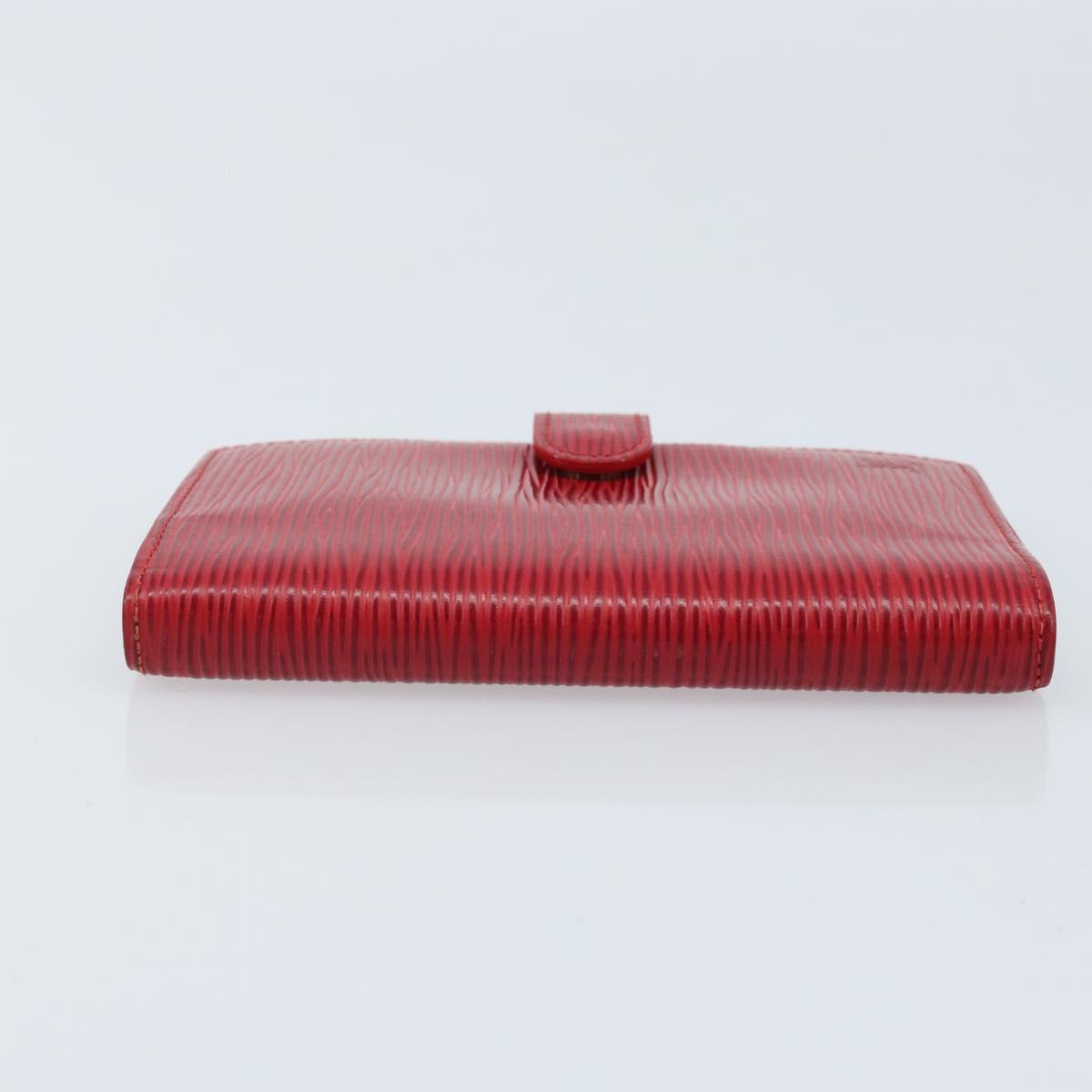 LOUIS VUITTON Epi Agenda PM Day Planner Cover Red R20057 LV Auth BA11766