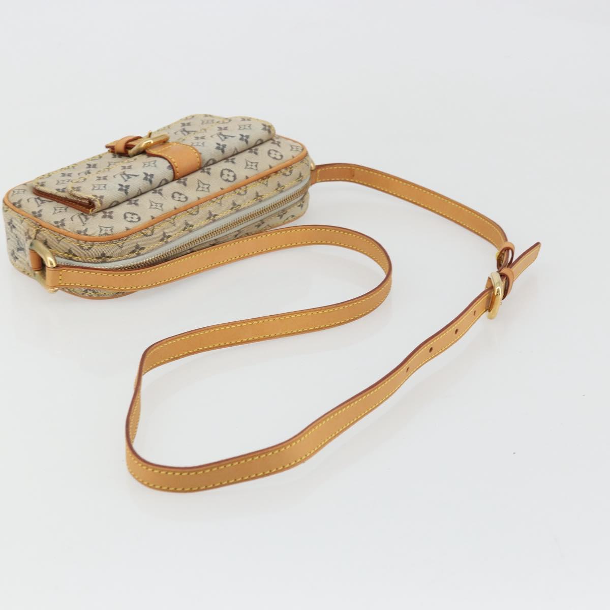 LOUIS VUITTON Monogram Mini Juliet MM Shoulder Bag Blue M92004 LV Auth BA11780