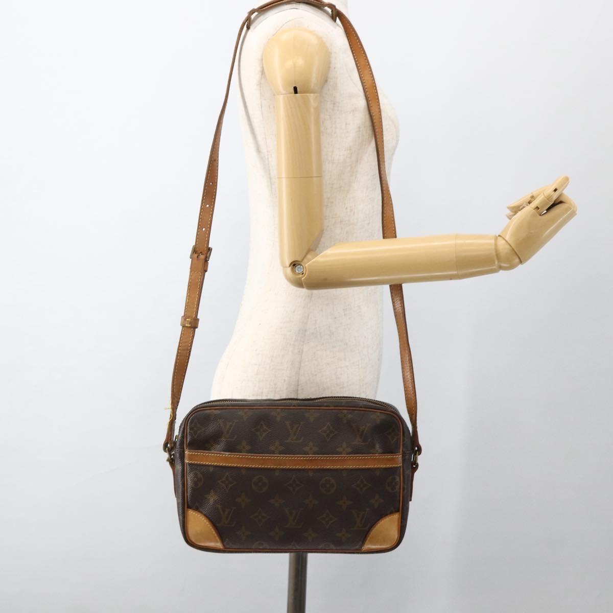 LOUIS VUITTON Monogram Trocadero 23 Shoulder Bag M51276 LV Auth BA11781