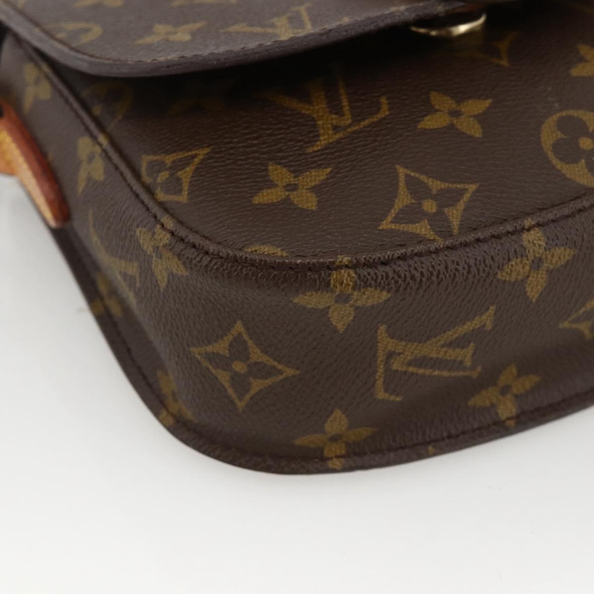 LOUIS VUITTON Monogram Saint Cloud PM Shoulder Bag M51244 LV Auth BA11782A