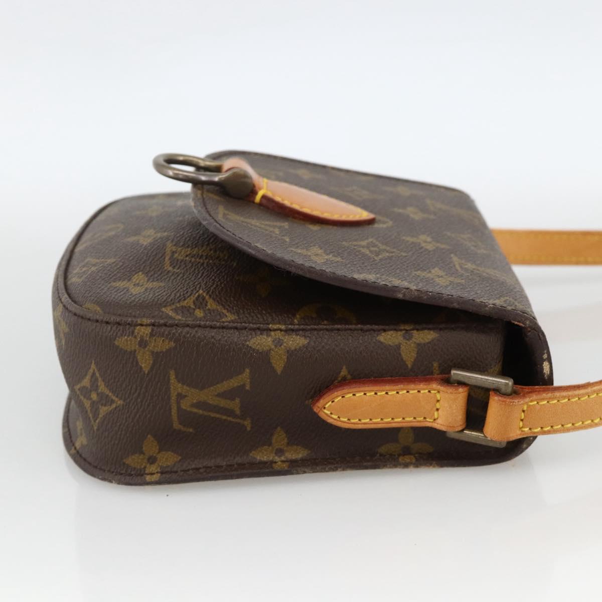 LOUIS VUITTON Monogram Saint Cloud PM Shoulder Bag M51244 LV Auth BA11782A