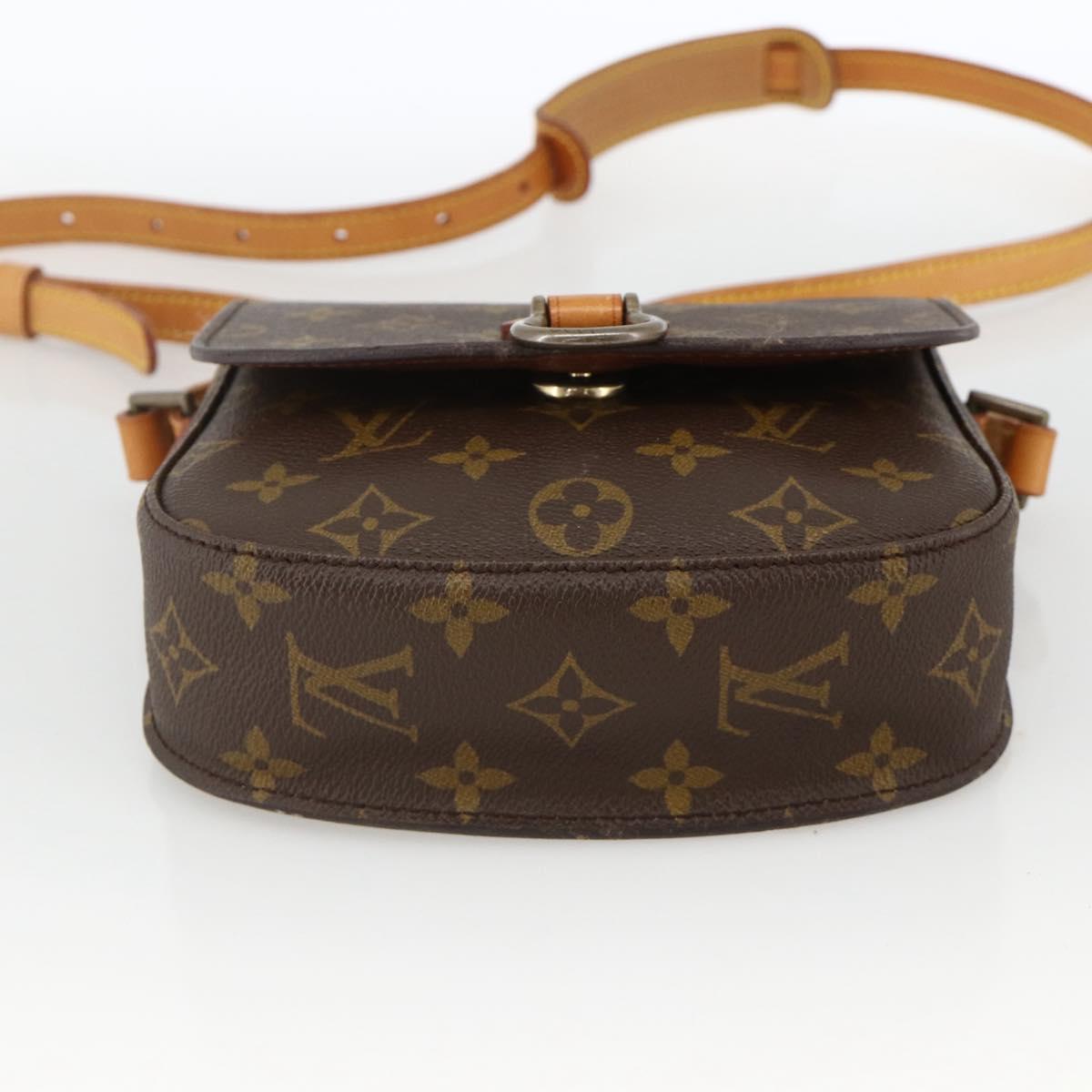 LOUIS VUITTON Monogram Saint Cloud PM Shoulder Bag M51244 LV Auth BA11782A