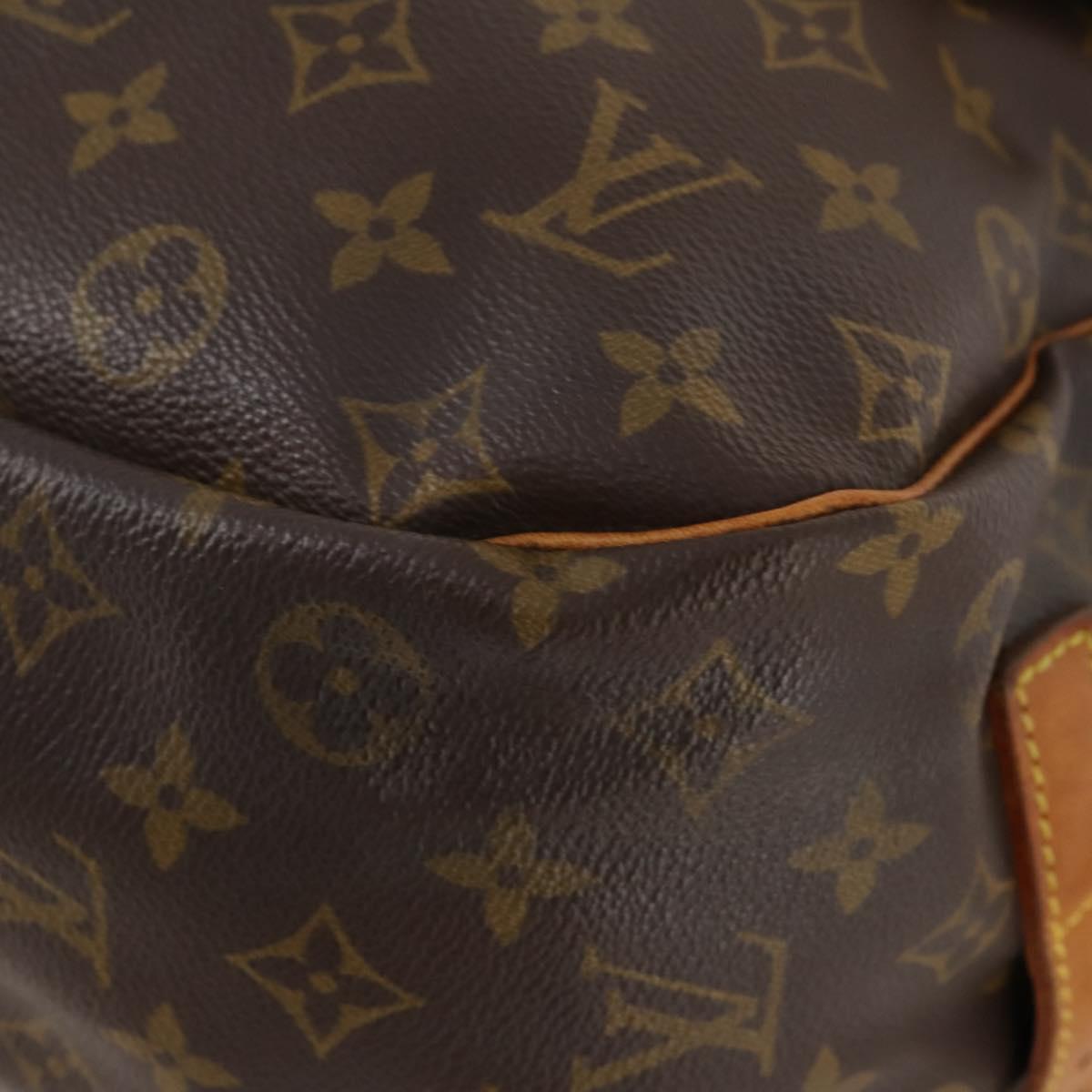LOUIS VUITTON Monogram Saumur 35 Shoulder Bag M42254 LV Auth BA11793