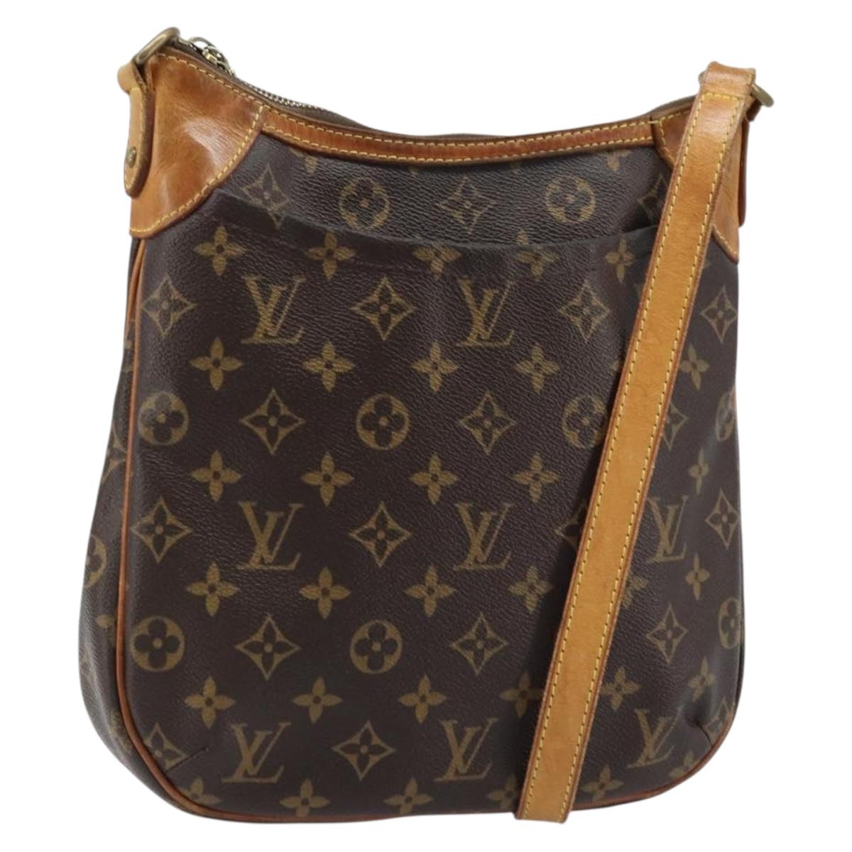 LOUIS VUITTON Monogram Odeon PM Shoulder Bag M56390 LV Auth BA11801