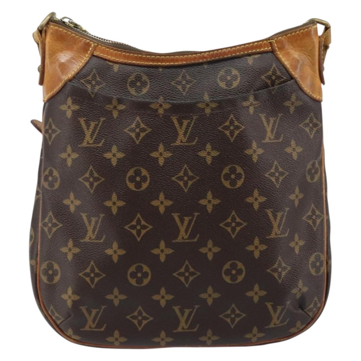 LOUIS VUITTON Monogram Odeon PM Shoulder Bag M56390 LV Auth BA11801
