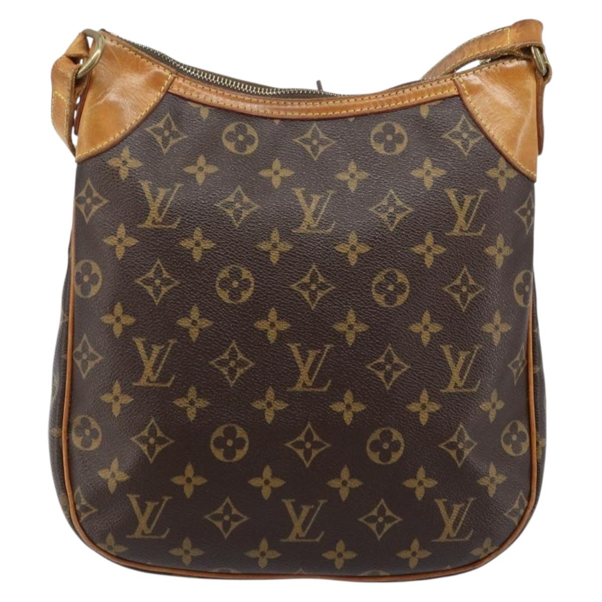 LOUIS VUITTON Monogram Odeon PM Shoulder Bag M56390 LV Auth BA11801