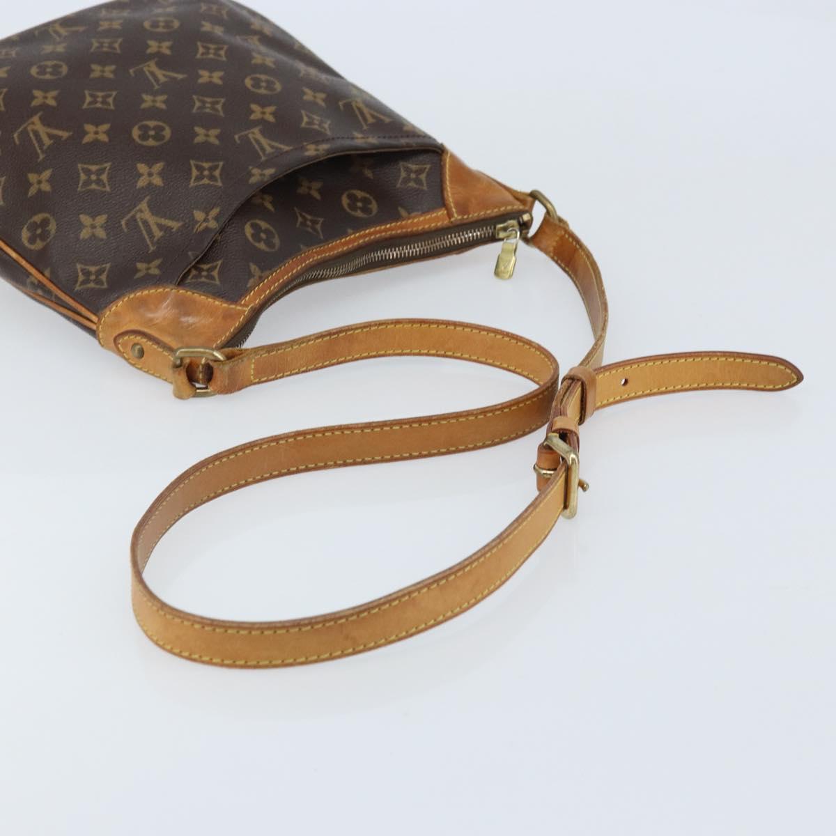 LOUIS VUITTON Monogram Odeon PM Shoulder Bag M56390 LV Auth BA11801