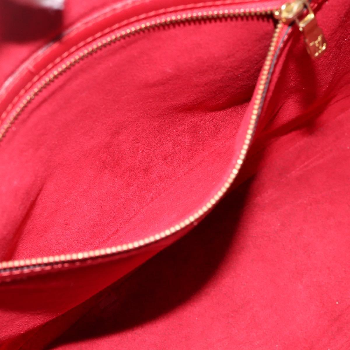 LOUIS VUITTON Epi Lussac Shoulder Bag Red M52287 LV Auth BA11811