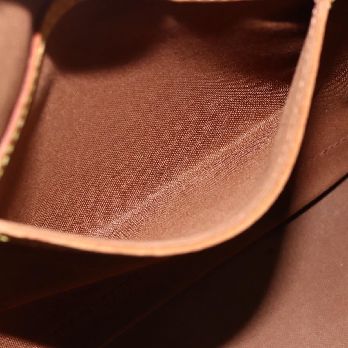 LOUIS VUITTON Monogram Alma Hand Bag M51130 LV Auth BA11815