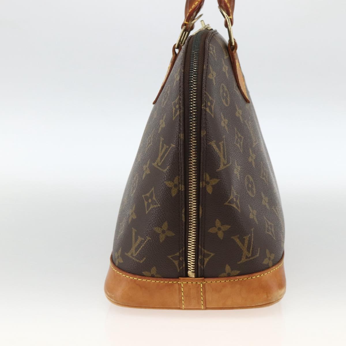 LOUIS VUITTON Monogram Alma Hand Bag M51130 LV Auth BA11815