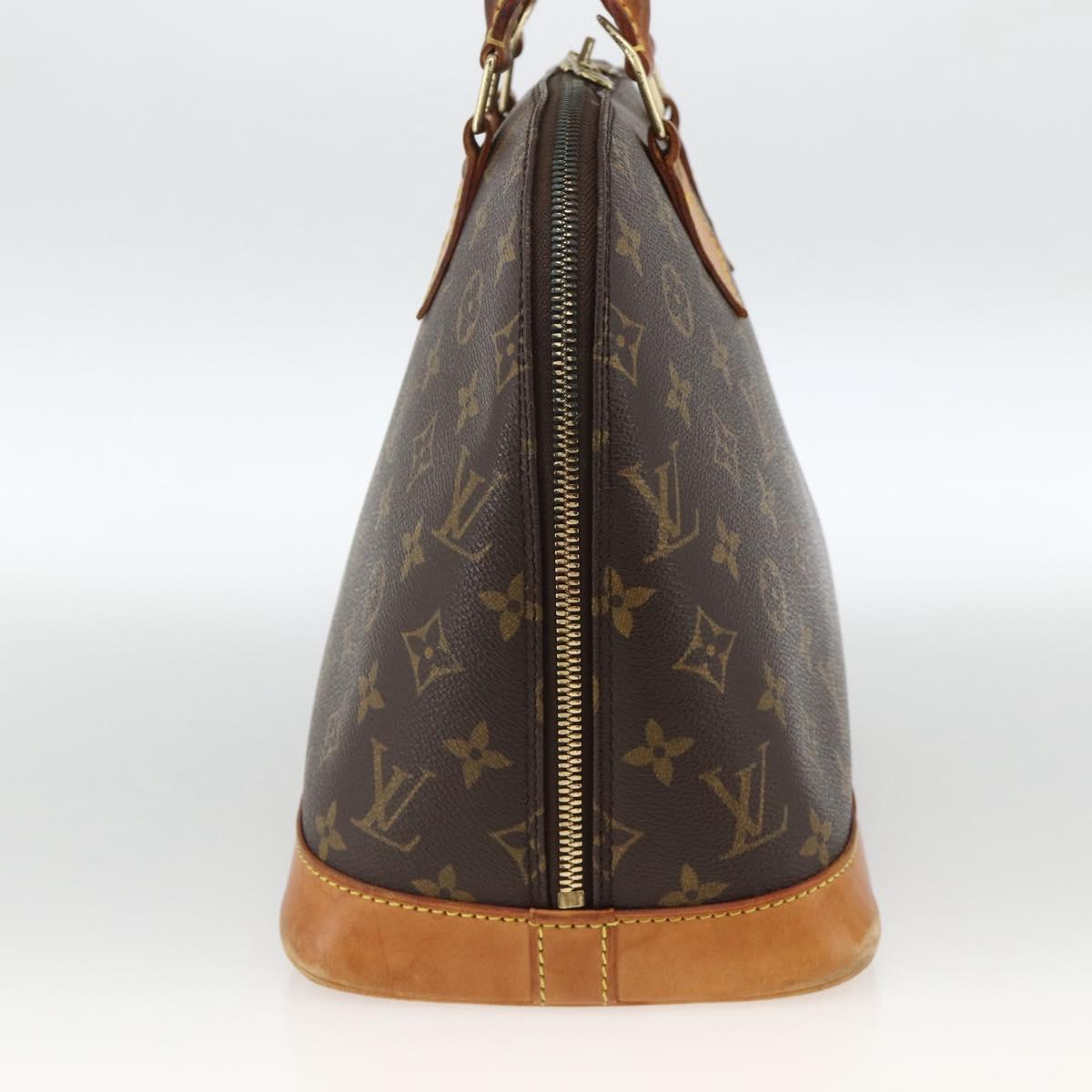 LOUIS VUITTON Monogram Alma Hand Bag M51130 LV Auth BA11815