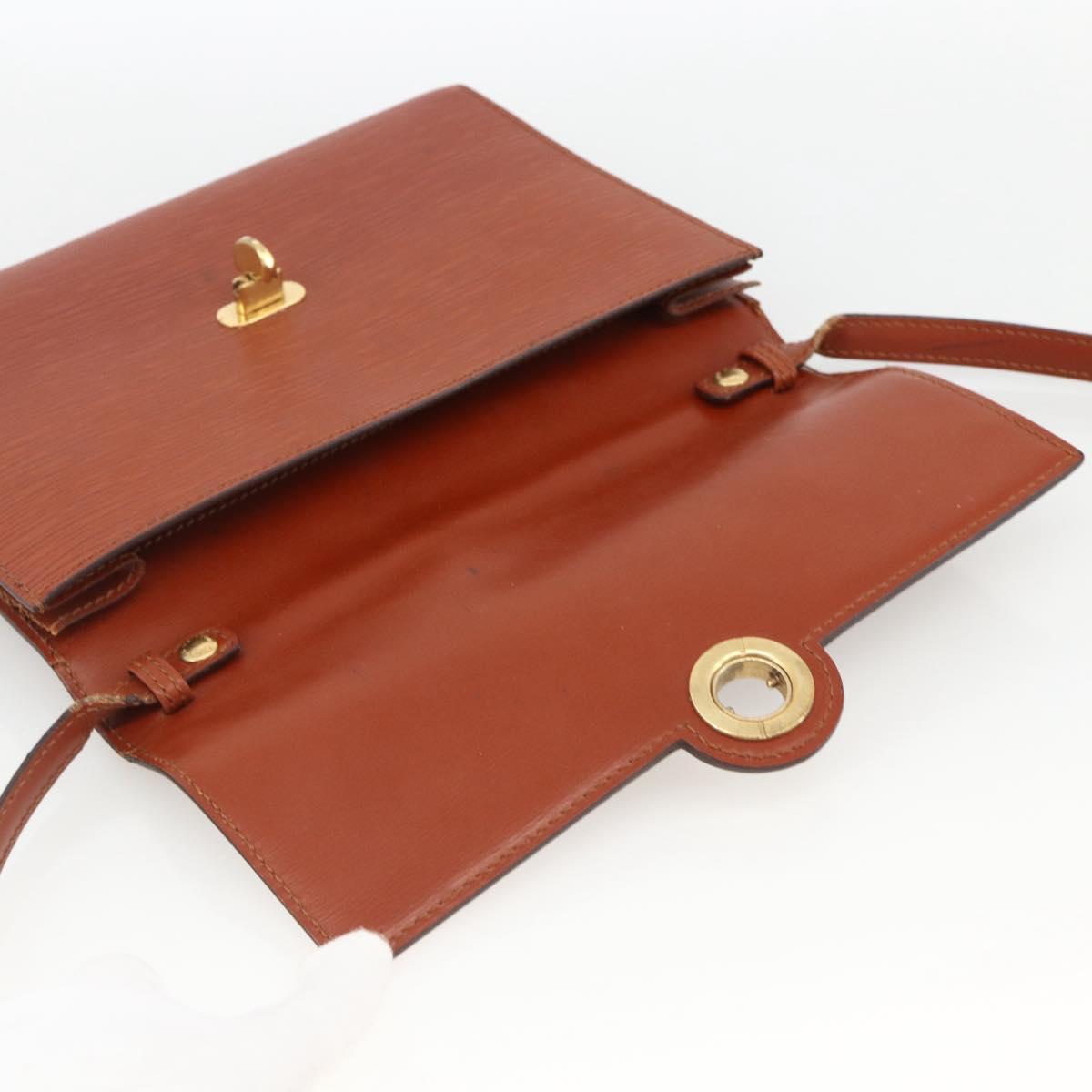 LOUIS VUITTON Epi Arsch Shoulder Bag 2Way Brown M52573 LV Auth BA11821