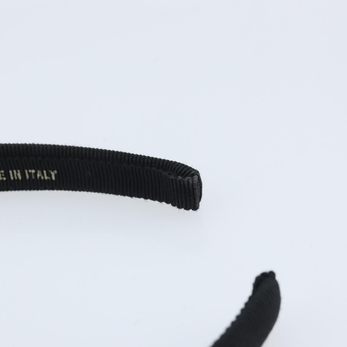 Salvatore Ferragamo Vera Katyusha Katyusha Canvas Black Auth BA11823A