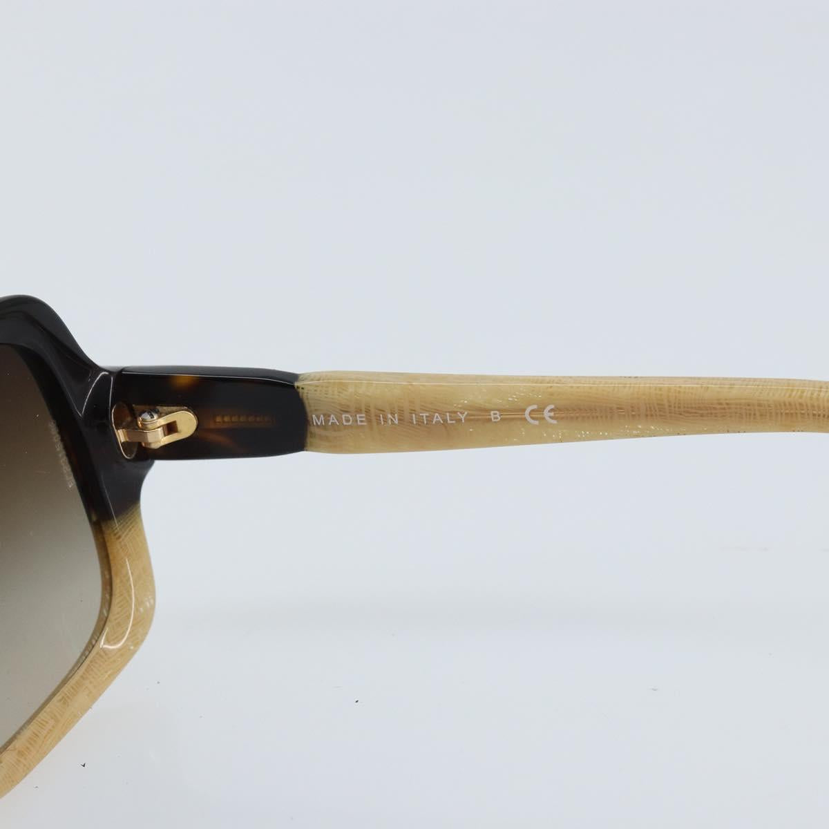 CHANEL COCO Mark Sunglasses plastic Beige 5177-A CC Auth BA11834
