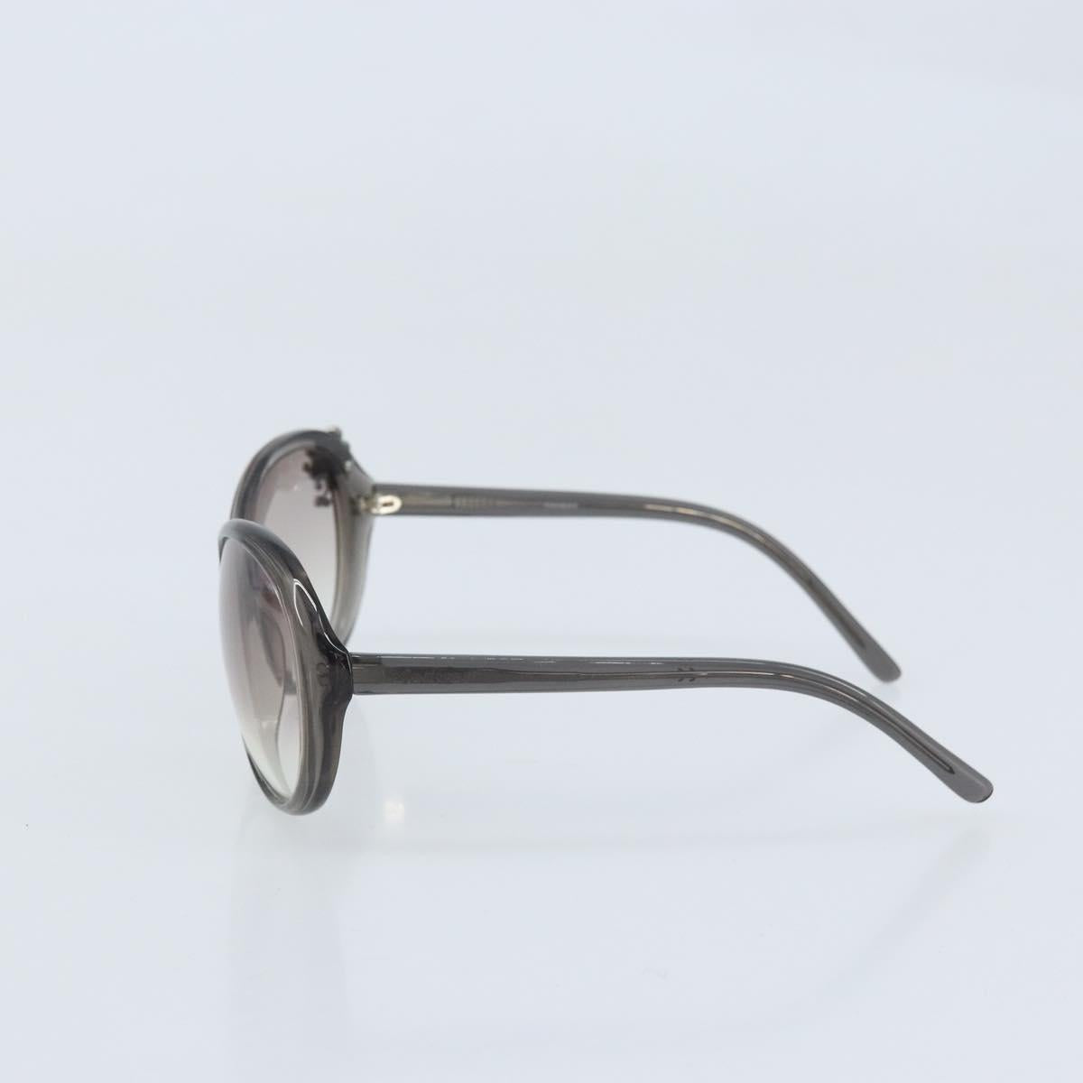 SAINT LAURENT Sunglasses plastic Greige Auth BA11835
