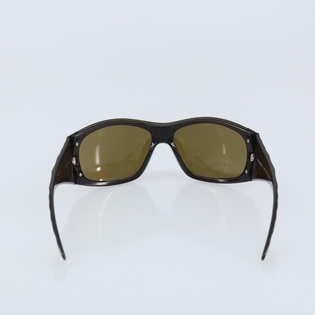CHANEL Sunglasses plastic Brown CC Auth BA11836