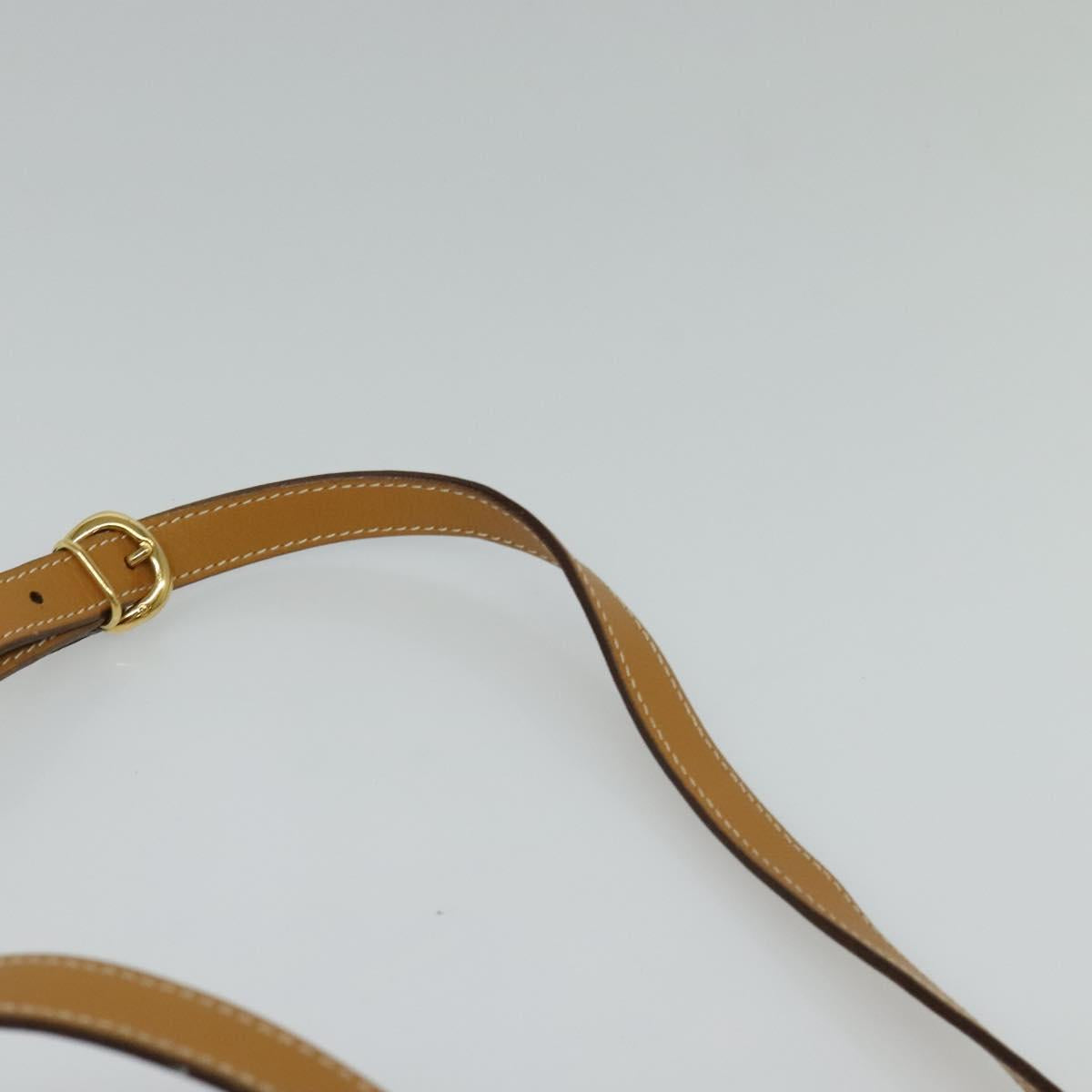 GUCCI Micro GG Supreme Shoulder Bag PVC Beige Gold 004 904 0261 Auth BA1184