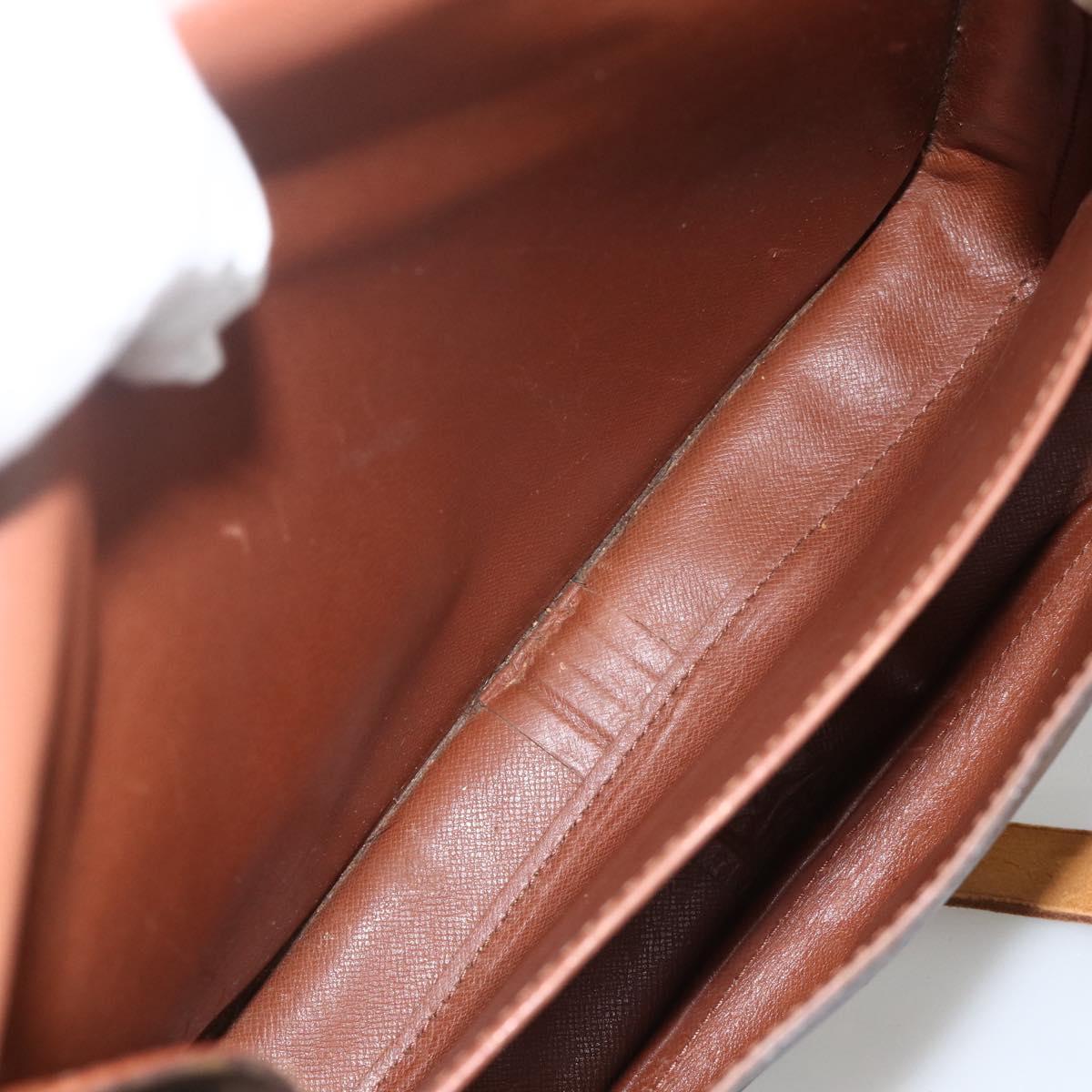 LOUIS VUITTON Monogram Cartouchiere GM Shoulder Bag M51252 LV Auth BA11850