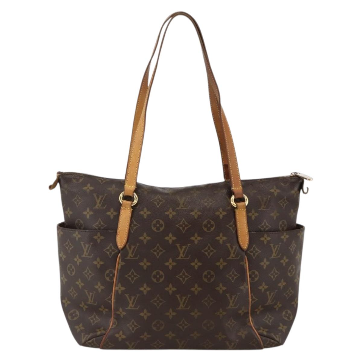LOUIS VUITTON Monogram Totally MM Tote Bag M56689 LV Auth BA11851