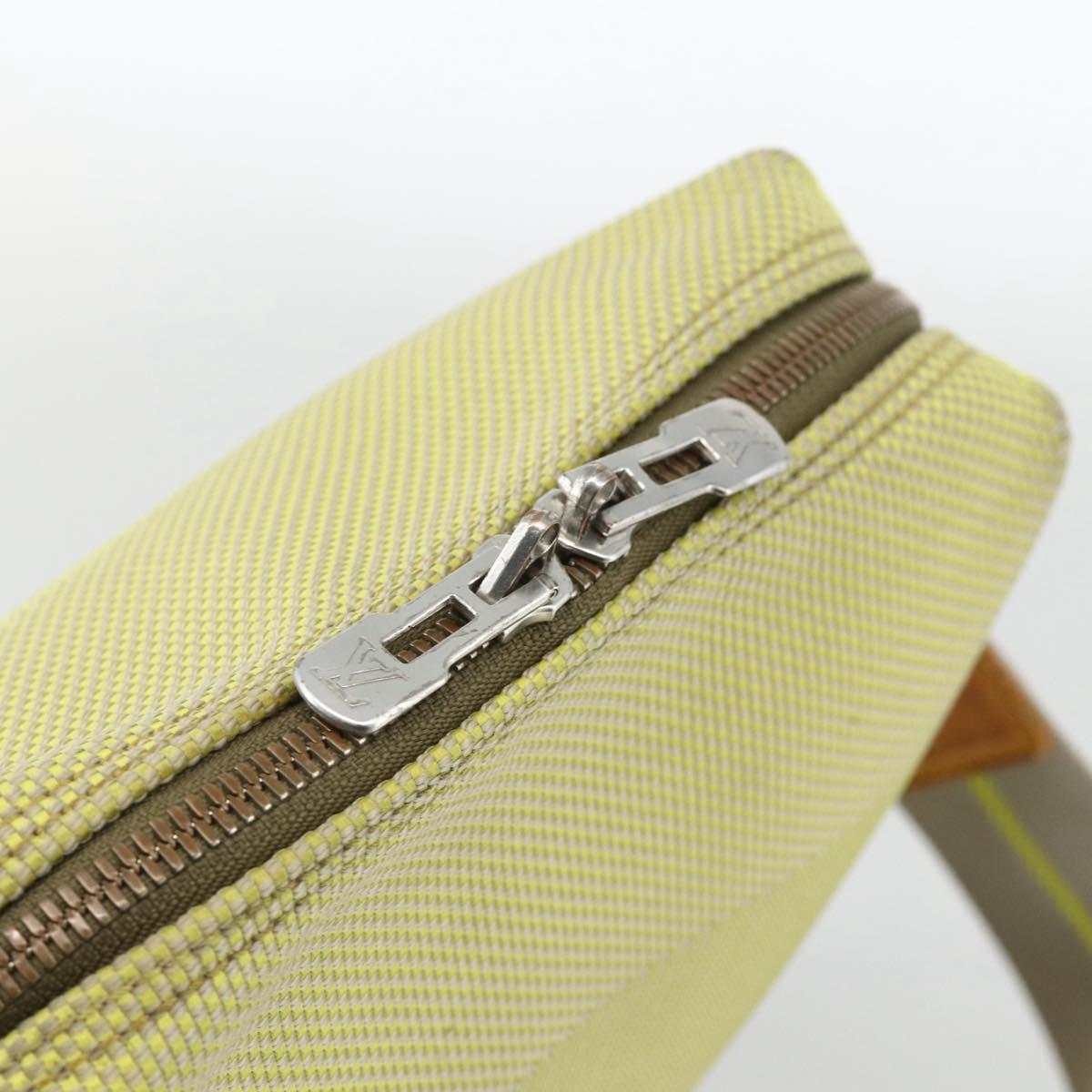 LOUIS VUITTON Damier Geant LV Cup Weatherly Bag Yellow M80636 LV Auth BA11853