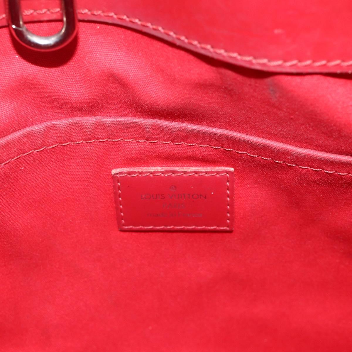 LOUIS VUITTON Epi Passy PM Hand Bag Red M5926E LV Auth BA11854